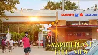 Maruti Suzuki manesar plant at sec 8 by Dogra vlogs
