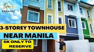 MURANG 3-STOREY TOWNHOUSE/AFFORDABLE 3-STOREY TOWNHOUSE/ISTANA TANZA VILLAS/KABAHAY RENT TO OWN