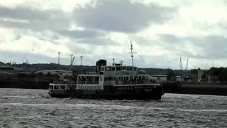Ships on The Mersey