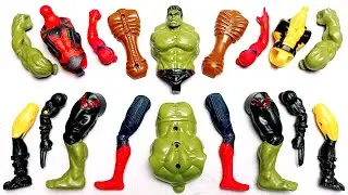 MARVEL SUPERHERO TOYS SIREN HEAD HULK SMASH SPIDERMAN WOLVERINE AVENGERS ASSEMBLE TOYS