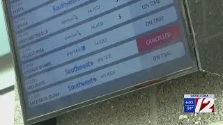 Flight cancellations tied to shutdown impact travel at T.F. Green