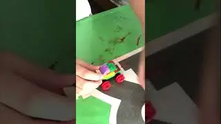 Lego pull along duck | assemble | build toy #fyp #shorts