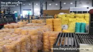 Polypropylene Yellow Industrial Rope