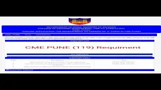 (CME Pune) लष्करी अभियांत्रिकी महाविद्यालय, पुणे येथे 119 जागांसाठी भरती #cme | #army