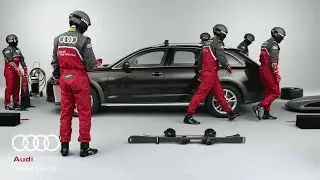 Audi Service - Dakkoffer montage
