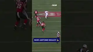 Marc-Antoine Dequoy bloque le bott&eacute; et marque ensuite le touch&eacute; ! 😤