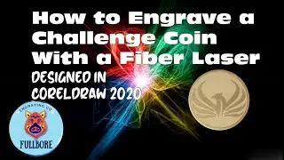 Challenge Coin Engraving With a Fiber Laser