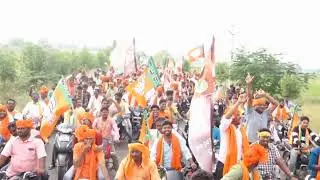 Live : Bike rally as part of campaign in Munugode constituency