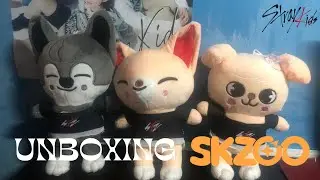 [STAY-Log]✨QUICK UNBOXING OF SKZOO PLUSHIES (Wolf Chan, FoxI.NY & PuppyM)