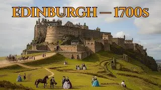 What Edinburgh Looked Like in the 1700s (AI Reconstruction)