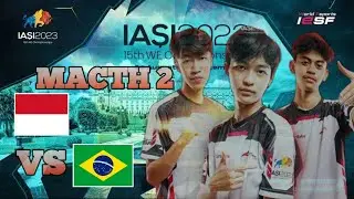 Match 2 indonesia vs brasil IESF Mobile Legends
