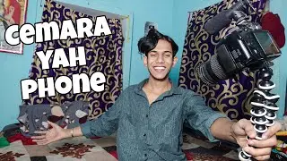 Vlogging Ke Liye Camera Ya Phone 🤔