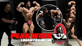 LOGAN FRANKLIN PEAK WEEK | TRAINING AT NEWTECH GYM | I'M READY!