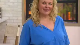 Koolaburra by UGG Sueded Jersey Pullover & Cropped Pant Lounge Set on QVC