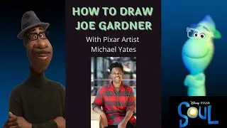 How To Draw Joe Gardner From Soul with Pixar Artist Michael Yates
