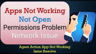 How to Fix Agent Action App Not Working | Not Open | Space Issue