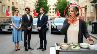 Она каждый день кормила БЕЗДОМНЫХ тройняшек, а годы спустя к её ларьку с едой ПОДЪЕХАЛИ три Bentley