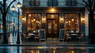 Cozy Coffee Shop Ambience | Dark Academia Music for Studying, Reading, Writing | Melancholic Piano