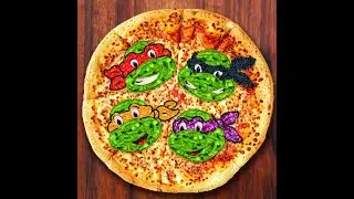 Teenage mutant ninja turtles real pizza place