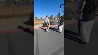 I Met GEORGE BUSH at GCU #georgebush #gcu #2026 #67 #cartwheel #prank