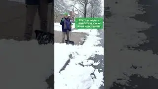 Don't Be the Problem &ndash; Shovel Your Snow Correctly