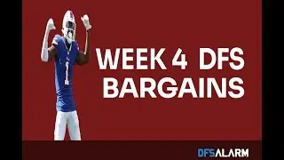NFL DFS Bargains: Week 4