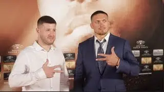 OLEXANDER USYK v MARCO HUCK - WORLD BOXING SUPER SERIES *OFFICIAL FIGHTERS & TEAMS GRAND ARRIVAL*