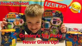 Never Give Up Crosley&rsquo;s Toy Party #Ready2Robot