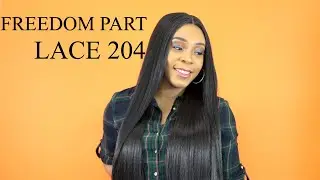 Freetress Equal Freedom Part Lace Front Wig - FREEDOM PART LACE 204 +GIVEAWAY --/WIGTYPES.COM
