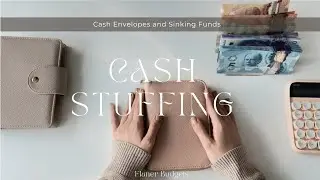 Cash Stuffing Sinking Funds and Expenses - 820 Dollars - Canadian Currency