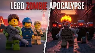 Zombie Apocalypse: The City Is Lost | LEGO Zombie Animation | Full Episode 4