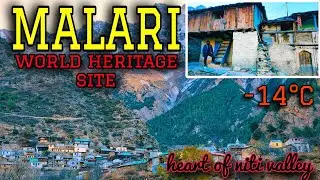 Malari village. World heritage site of uttrakhand.