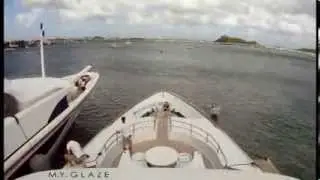 M.Y. G L A Z E - Simpson Bay Bridge, St Maarten