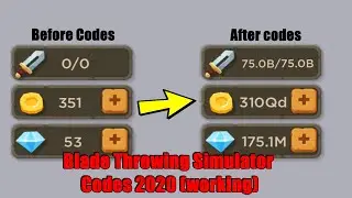 Blade Throwing Simulator Codes (2020)