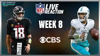 NFL LIVE STREAM | MIAMI DOLPHINS VS ATLANTA FALCONS | PLAY BY PLAY, LIVE REACTION & HIGHLIGHTS!