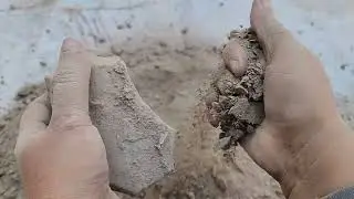 Pure mud | dry floor crumbling | KHSH ASMR