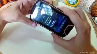 Обзор Alps S932 Land Rover V6 PTT - IP68 защищенный Android телефон с UHF рацией