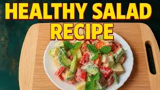 Healthy Salad Recipe | No Cooking | Colour full salad #food #satisfying #viral #kerala 