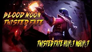 Blood Moon Twisted Fate Skin | Best Of Skin Twisted Fate Skins | Build And Play | League Of Legend