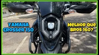 YAMAHA CROSSER 150 2023 É MELHOR QUE BROS 160?