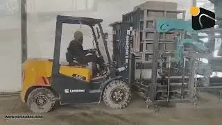 How to make concrete blocks automatic I Noval - Turkish Block Machine