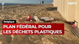 D&eacute;chets plastiques : un plan f&eacute;d&eacute;ral pour la mer du Nord - JT RTBF