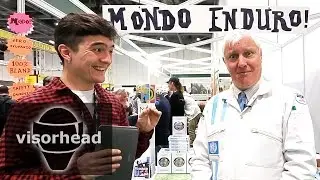 Adventure rider and filmmaker Austin Vince interview at MCN London Motorcycle show 2016