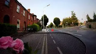 Cycling in South Dublin Streets in the Morning ☼ City Bike 4K | Ambiance Sound - Part 2
