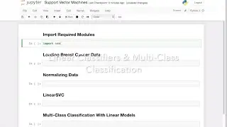 Linear Classifiers | Multi Class Classification | With Example In Python