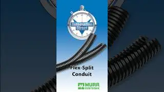 Murrplastik Two-piece Split Conduit/Flex Conduit from AutomationDirect