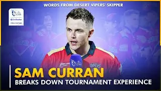 Words from Desert Vipers' skipper✨| Sam Curran | CricTracker | DB World ILT20