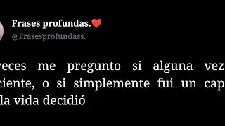 Frases tristes😔💔que puedes dedicar a esa persona especial....