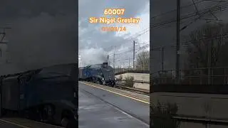 Sir Nigel Gresley 60007 LNER class A4 steam locomotive #train #steamlocomotive #steamtrain #a4 #loco