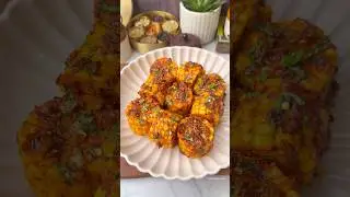 Spicy Garlic Masala Corn Recipe😍 #shorts #trending #viralvideo #corn